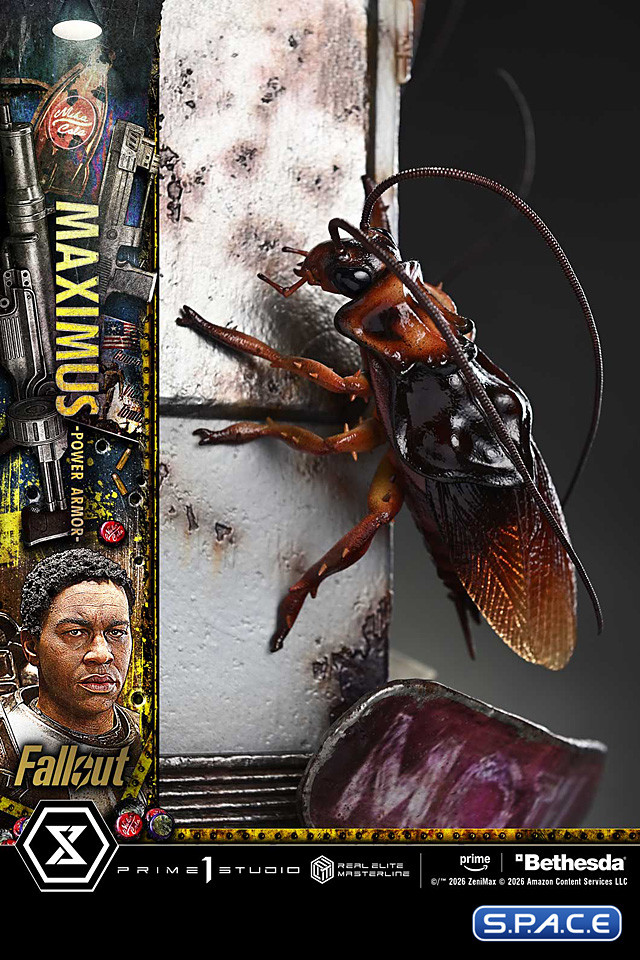 1/4 Scale Maximus Power Armor Real Elite Masterline Statue (Fallout)