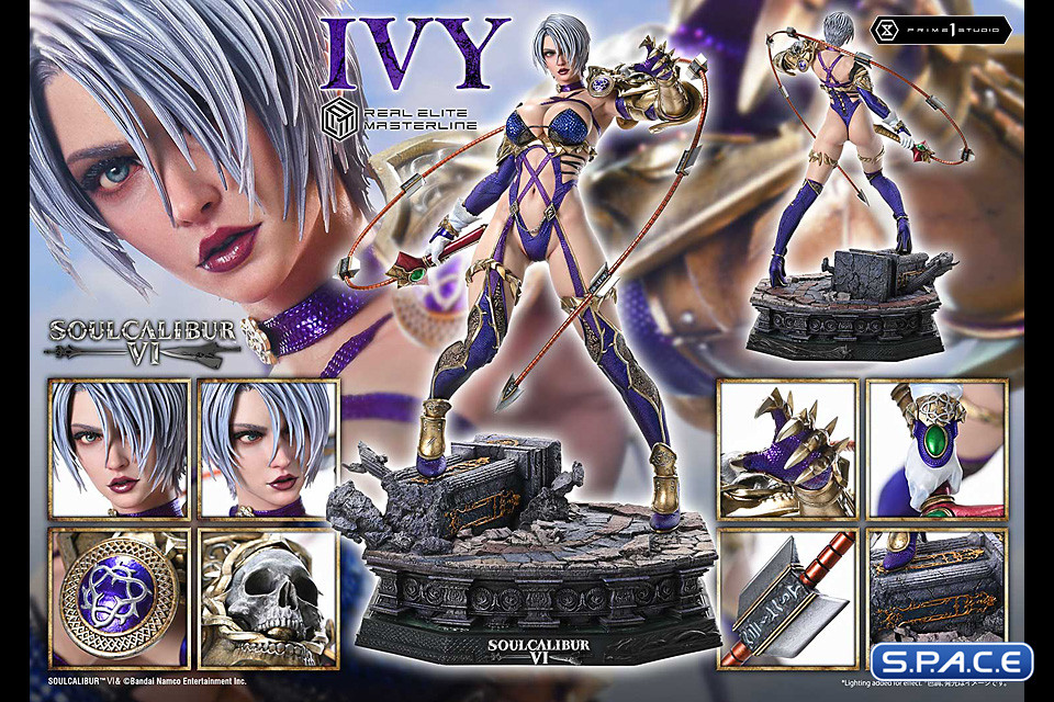 1/4 Scale Ivy Real Elite Masterline Statue (Soulcalibur VI)