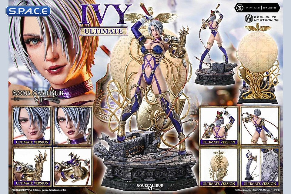 1/4 Scale Ivy Real Elite Masterline Statue - Ultimate Bonus Version (Soulcalibur VI)