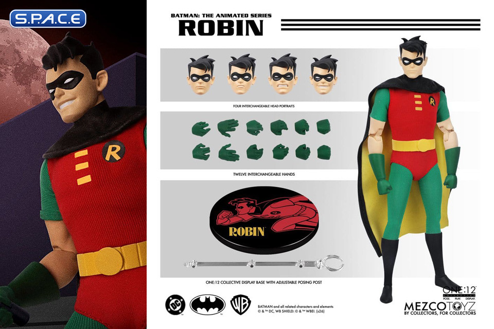 1/12 Scale Robin One:12 Collective (Batman: The Animated Series)