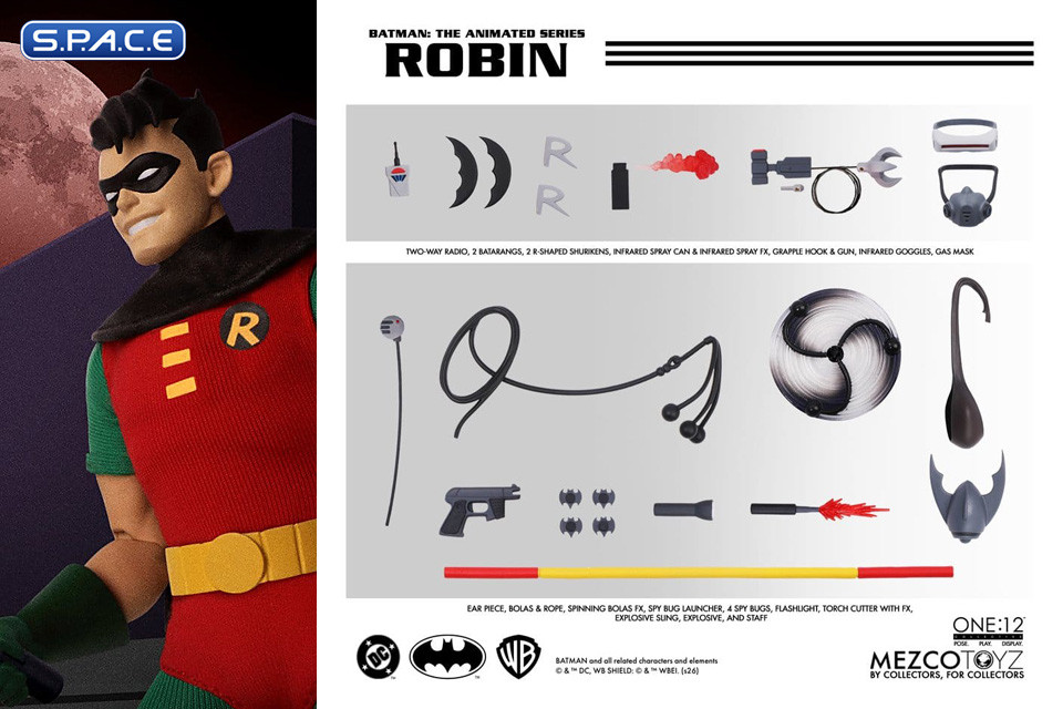 1/12 Scale Robin One:12 Collective (Batman: The Animated Series)