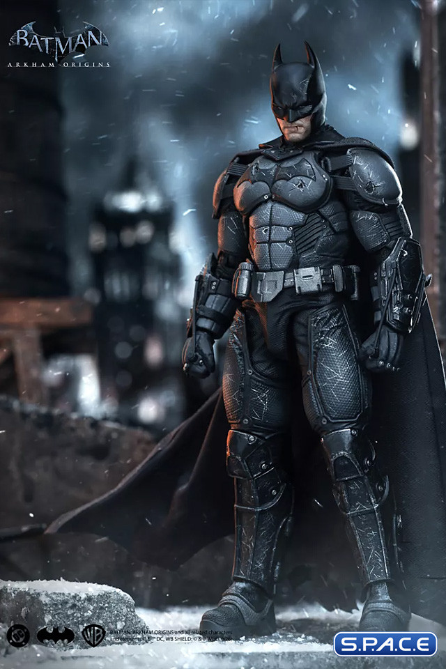 1/12 Scale Batman - Battle Damaged Version (Batman: Arkham Origins)
