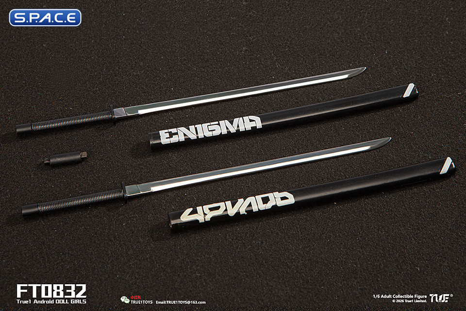 1/6 Scale Android Bill - white hair Version