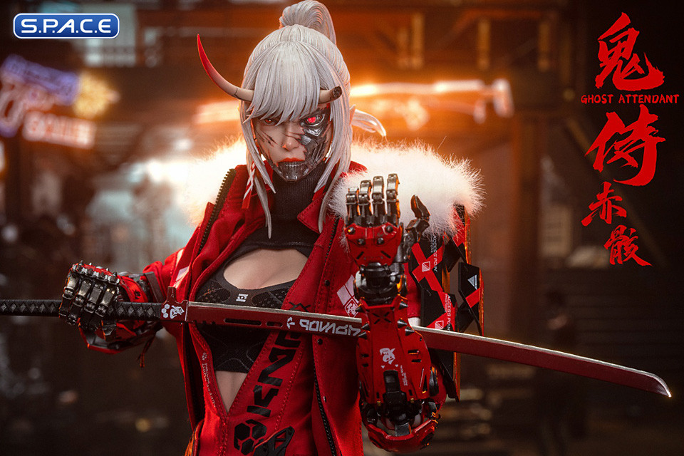 1/6 Scale Ghost Attendant Red Remains