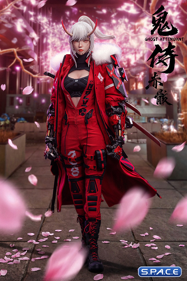 1/6 Scale Ghost Attendant Red Remains