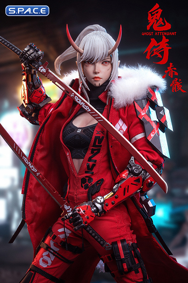 1/6 Scale Ghost Attendant Red Remains