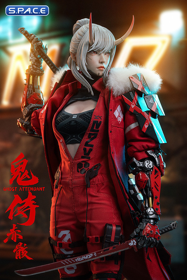 1/6 Scale Ghost Attendant Red Remains