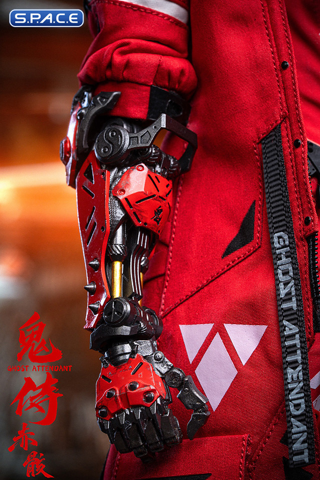 1/6 Scale Ghost Attendant Red Remains