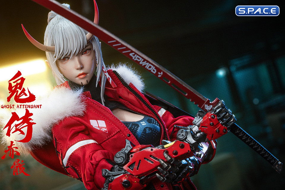 1/6 Scale Ghost Attendant Red Remains