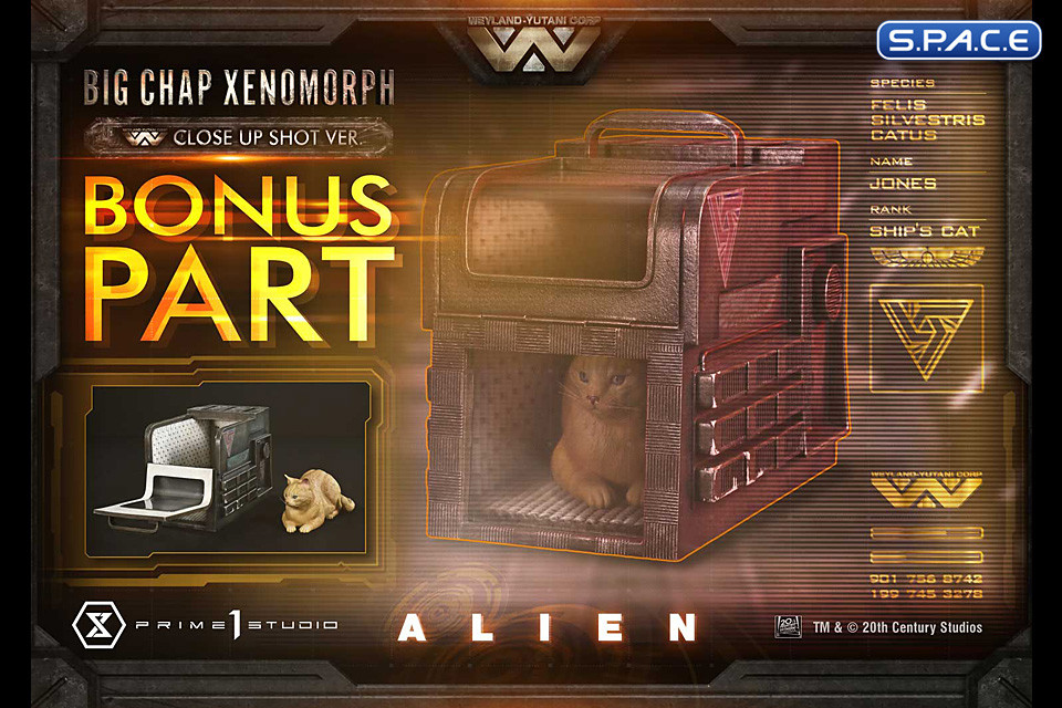 1/3 Scale Big Chap Xenomorph Museum Masterline XL Statue - Bonus Version (Alien)