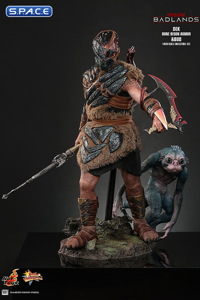 1/6 Scale Dek �Bone Bison Armor� and Bud Movie Masterpiece Set MMS873 (Predator: Badlands)