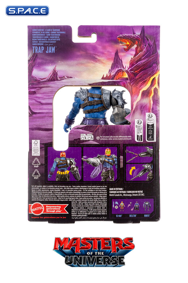 Cannon Transform Trap Jaw (MOTU Core)