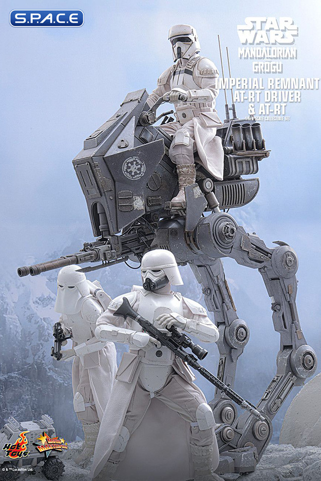 1/6 Scale Imperial Remnant AT-RT Driver & AT-RT Movie Masterpiece Set MMS875 (Star Wars: The Mandalorian and Grogu)