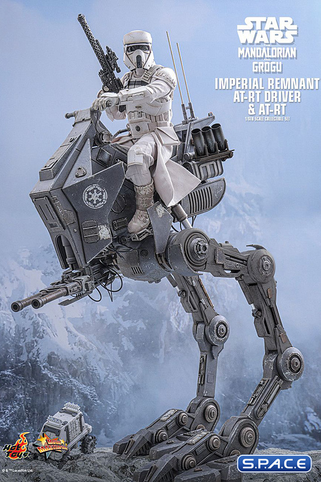 1/6 Scale Imperial Remnant AT-RT Driver & AT-RT Movie Masterpiece Set MMS875 (Star Wars: The Mandalorian and Grogu)