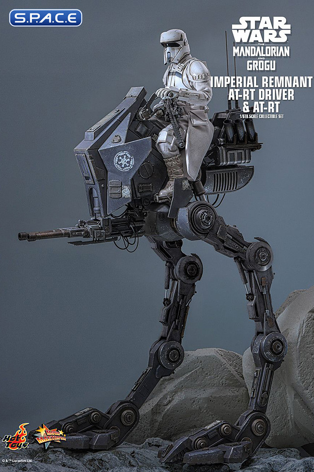 1/6 Scale Imperial Remnant AT-RT Driver & AT-RT Movie Masterpiece Set MMS875 (Star Wars: The Mandalorian and Grogu)