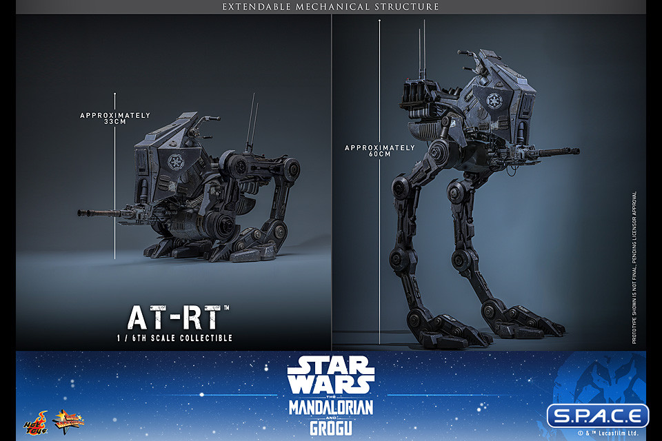 1/6 Scale AT-RT Movie Masterpiece MMS874 (Star Wars: The Mandalorian and Grogu)