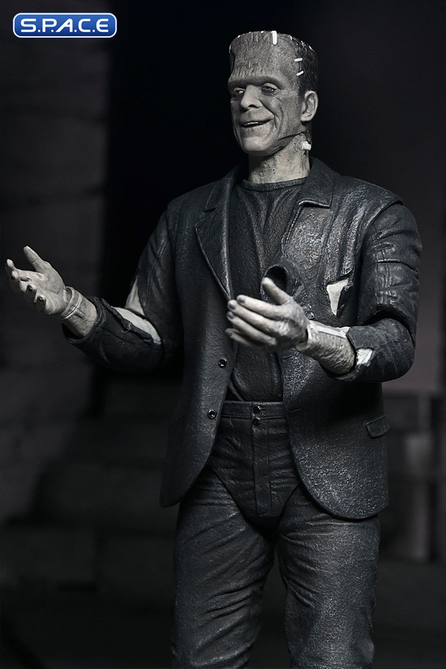 The Monster and his Mate 2-Pack - black & white Version (Bride of Frankenstein)