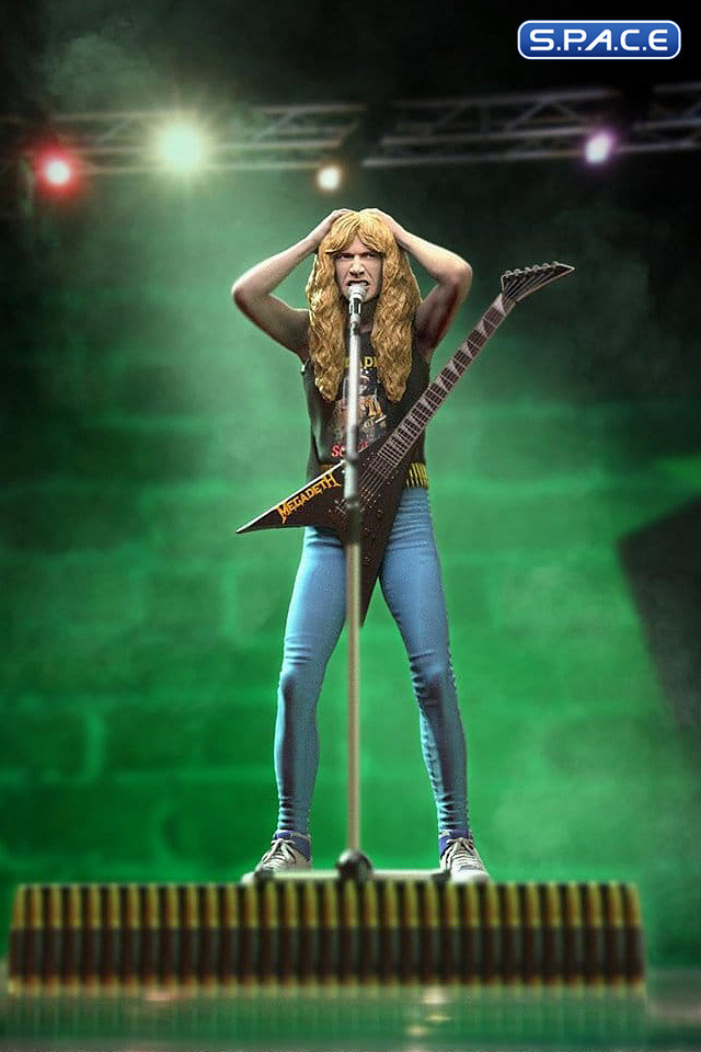 Dave Mustaine Rock Iconz Statue - Version 2 (Megadeth)