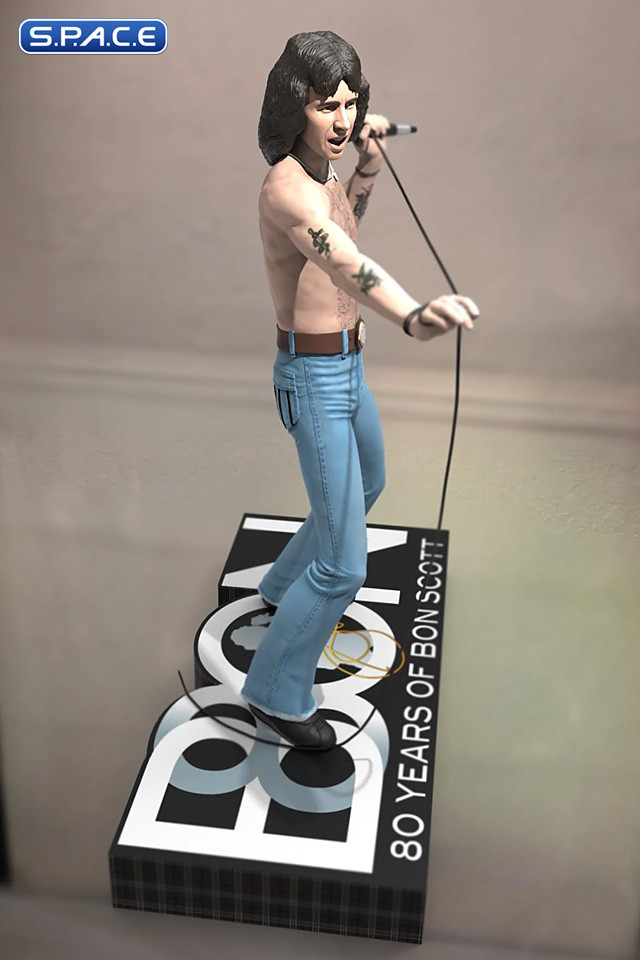 Bon Scott Rock Iconz Statue - Version 3 (AC/DC)