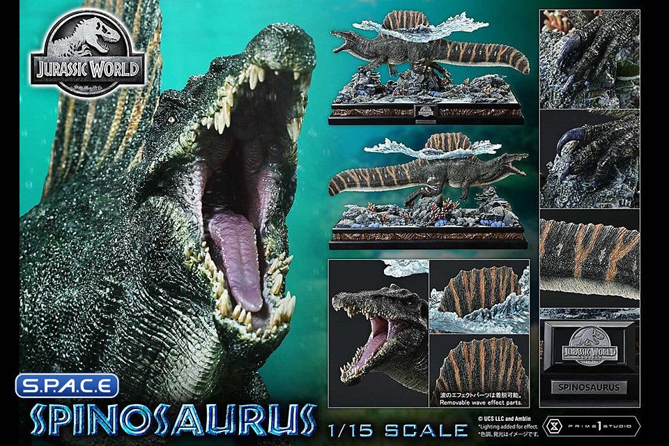 1/15 Scale Spinosaurus Legacy Museum Collection Statue (Jurassic World: Rebirth)