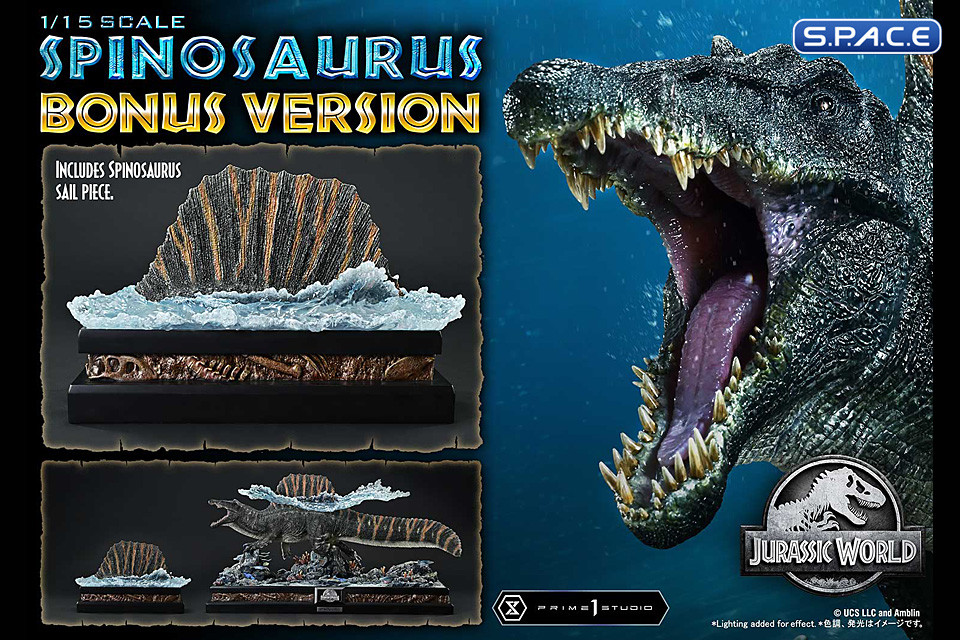 1/15 Scale Spinosaurus Legacy Museum Collection Statue - Bonus Version (Jurassic World: Rebirth)