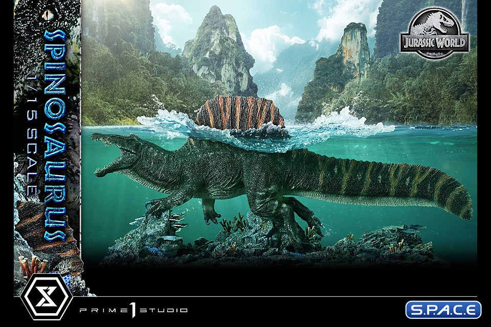 1/15 Scale Spinosaurus Legacy Museum Collection Statue - Bonus Version (Jurassic World: Rebirth)