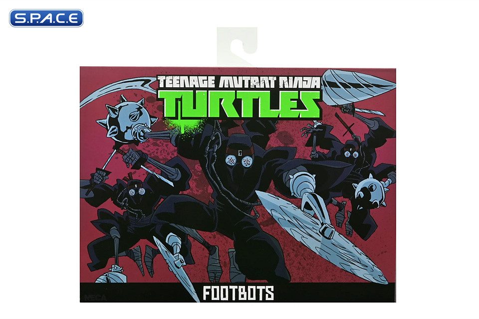 Footbots 2-Pack - 2012 Cartoon Version (Teenage Mutant Ninja Turtles)