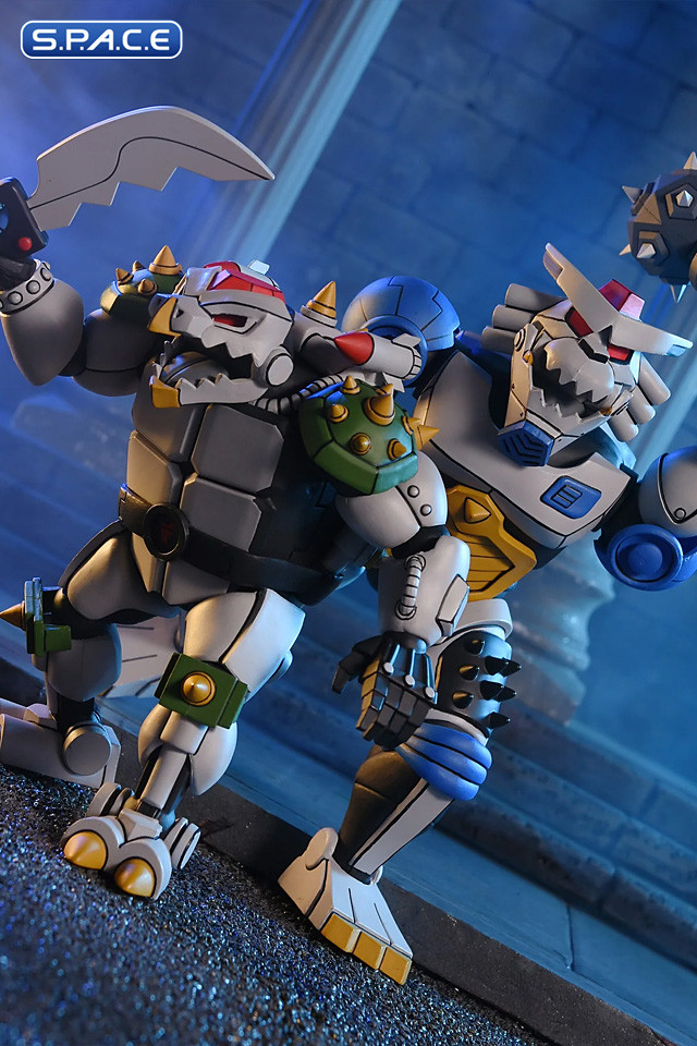 Robo Tokka and Robo Rahzar 2-Pack - 1987 Cartoon Version (Teenage Mutant Ninja Turtles)