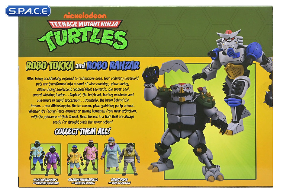 Robo Tokka and Robo Rahzar 2-Pack - 1987 Cartoon Version (Teenage Mutant Ninja Turtles)