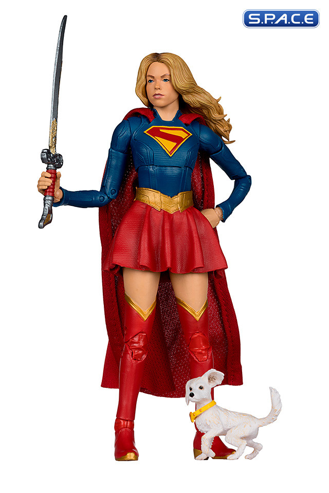 Supergirl & Puppy Krypto from Supergirl - Deluxe Theatrical Edition (DC Multiverse)