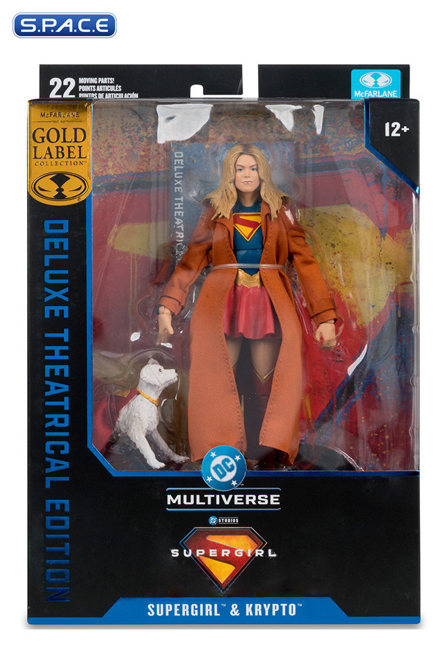 Supergirl & Krypto from Supergirl Gold Label Collection (DC Multiverse)