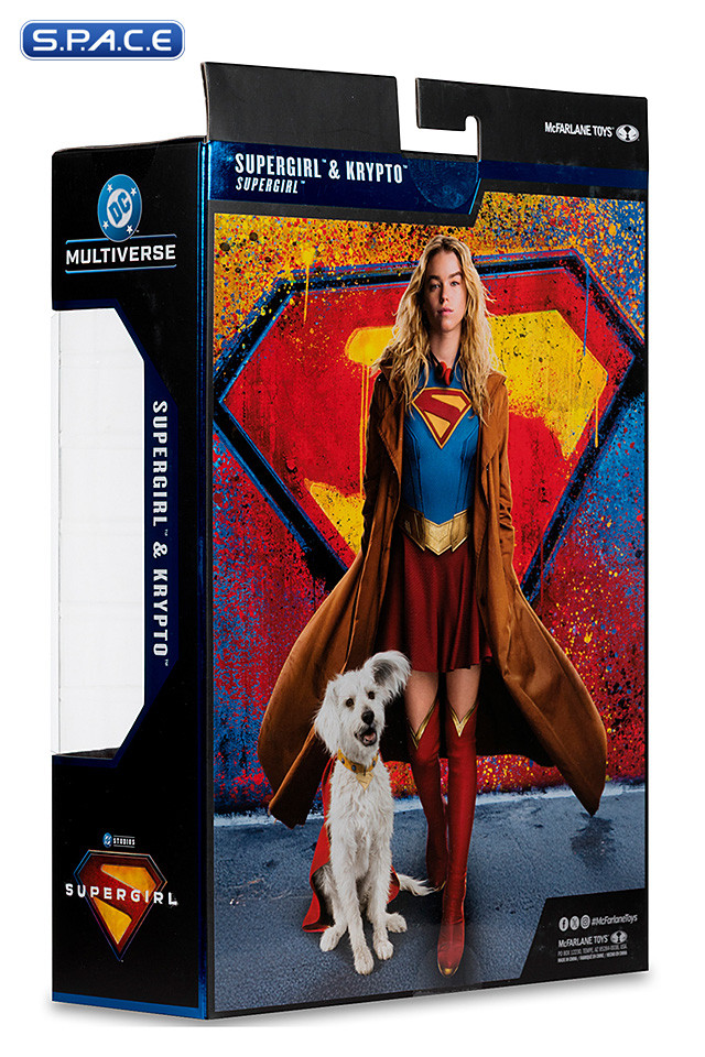 Supergirl & Krypto from Supergirl Gold Label Collection (DC Multiverse)