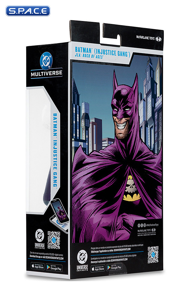 Batman Injustice Gang from JLA: Rock of Ages - Red Platinum Version (DC Multiverse)