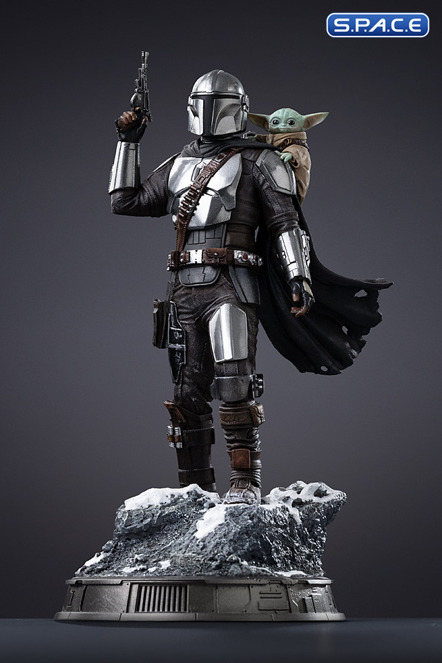 1/10 Scale The Mandalorian and Grogu Art Scale Statue (Star Wars: The Mandalorian and Grogu)