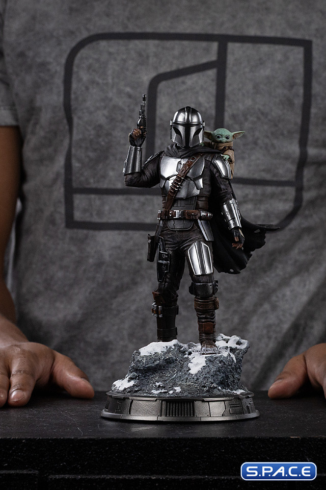 1/10 Scale The Mandalorian and Grogu Art Scale Statue (Star Wars: The Mandalorian and Grogu)