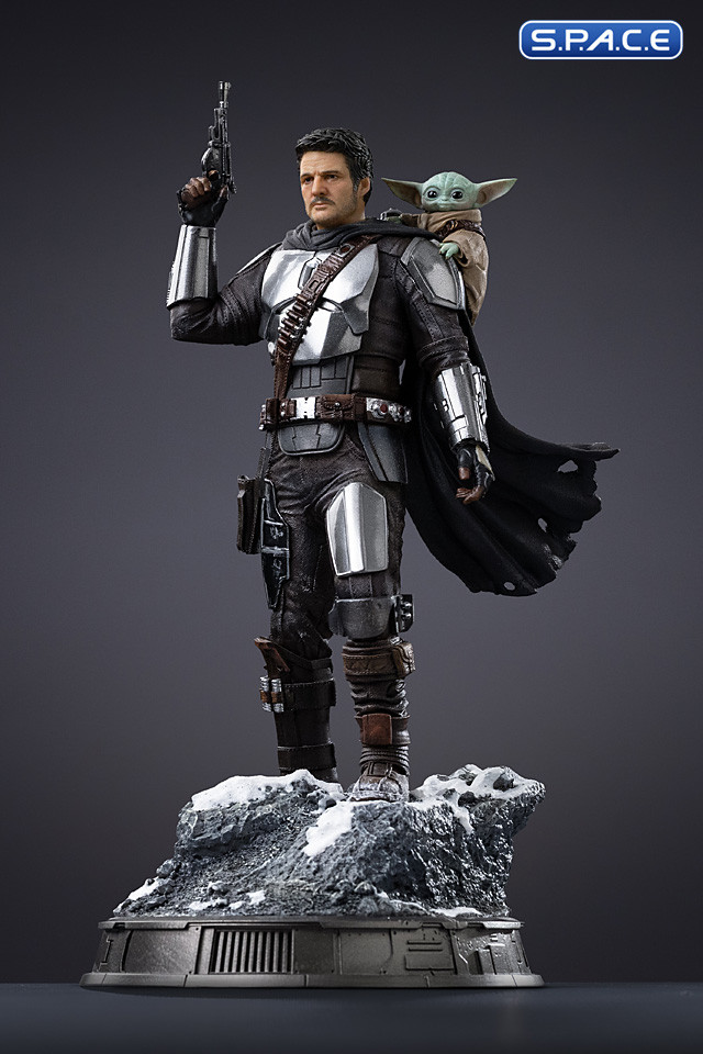 1/10 Scale The Mandalorian and Grogu Art Scale Statue (Star Wars: The Mandalorian and Grogu)