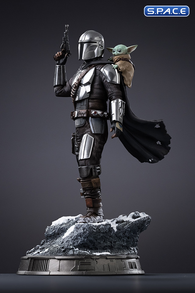 1/10 Scale The Mandalorian and Grogu Art Scale Statue (Star Wars: The Mandalorian and Grogu)