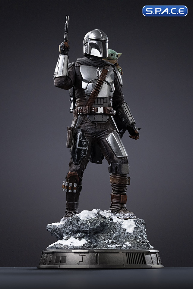 1/10 Scale The Mandalorian and Grogu Art Scale Statue (Star Wars: The Mandalorian and Grogu)