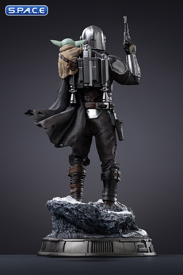 1/10 Scale The Mandalorian and Grogu Art Scale Statue (Star Wars: The Mandalorian and Grogu)