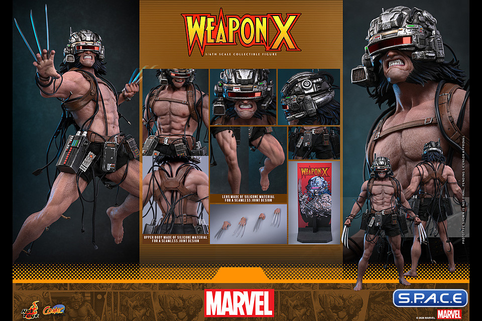 1/6 Scale Weapon X Comic Masterpiece CMS034 (Marvel)