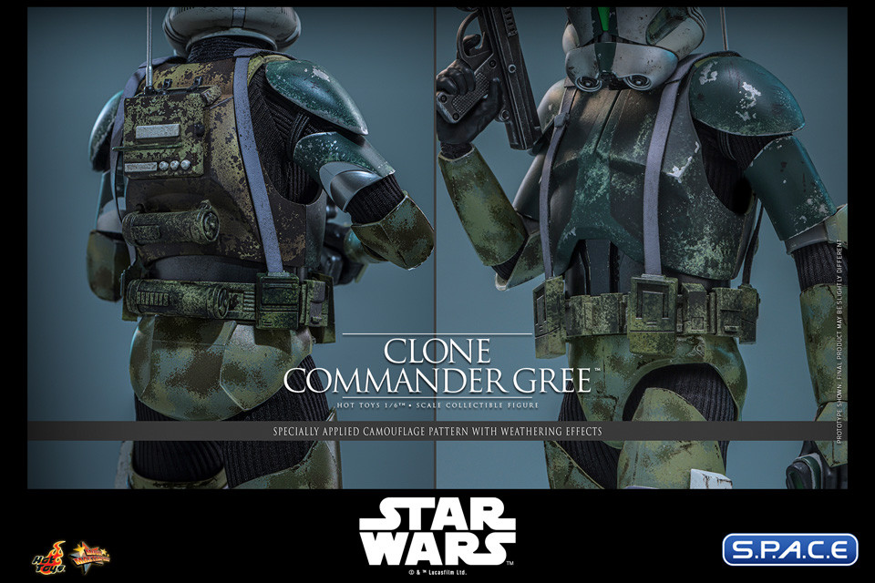 1/6 Scale Clone Commander Gree Movie Masterpiece MMS877 (Star Wars)