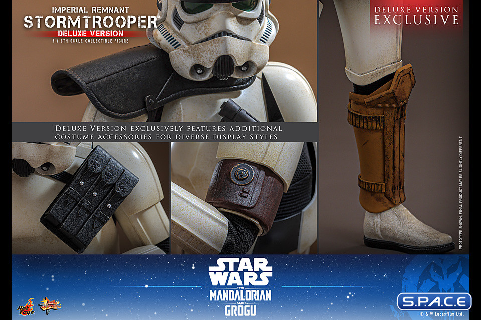 1/6 Scale Imperial Remnant Stormtrooper Deluxe Version Movie Masterpiece MMS837 (Star Wars: The Mandalorian and Grogu)