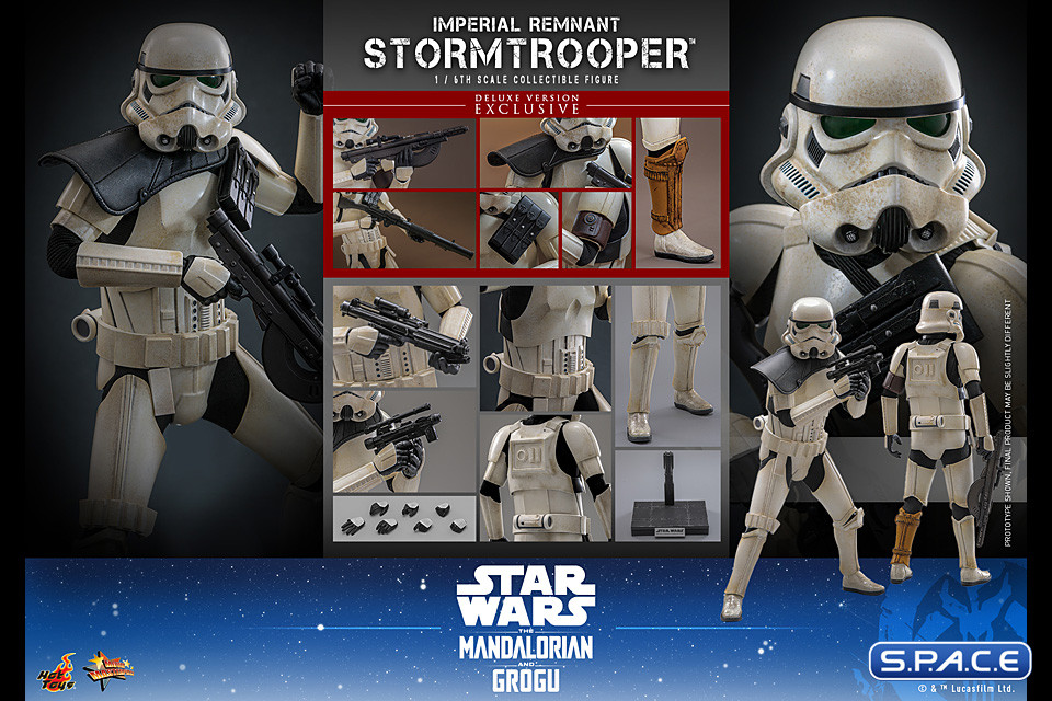 1/6 Scale Imperial Remnant Stormtrooper Deluxe Version Movie Masterpiece MMS837 (Star Wars: The Mandalorian and Grogu)