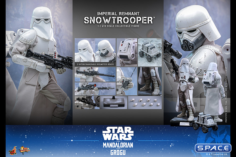 1/6 Scale Imperial Remnant Snowtrooper Movie Masterpiece MMS838 (Star Wars: The Mandalorian and Grogu)