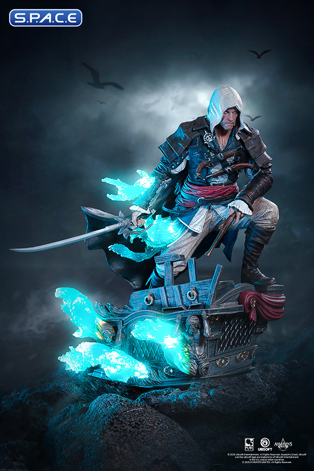 1/8 Scale Edward Kenway Animus PVC Statue (Assassins Creed Black Flag Resynced)