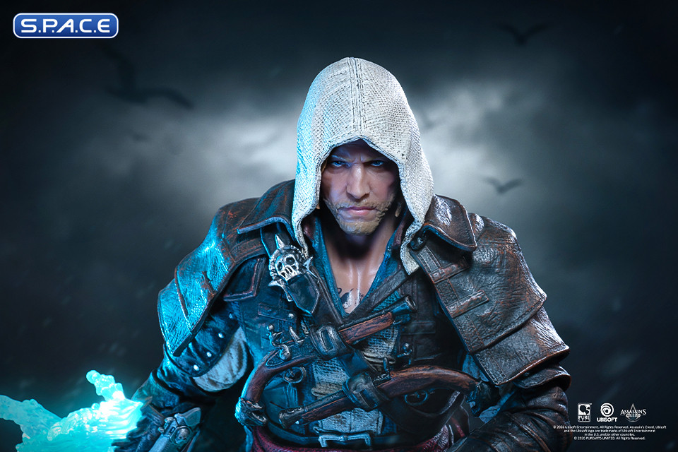 1/8 Scale Edward Kenway Animus PVC Statue (Assassins Creed Black Flag Resynced)