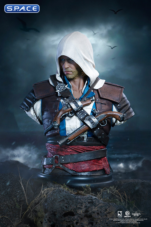 Edward Kenway Bust (Assassins Creed Black Flag Resynced)