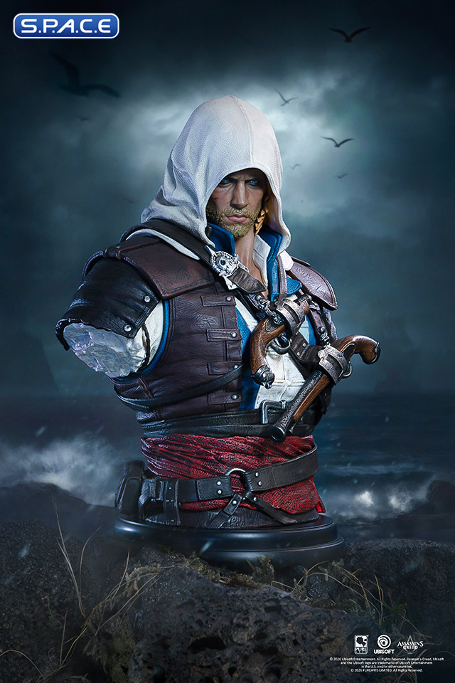 Edward Kenway Bust (Assassins Creed Black Flag Resynced)