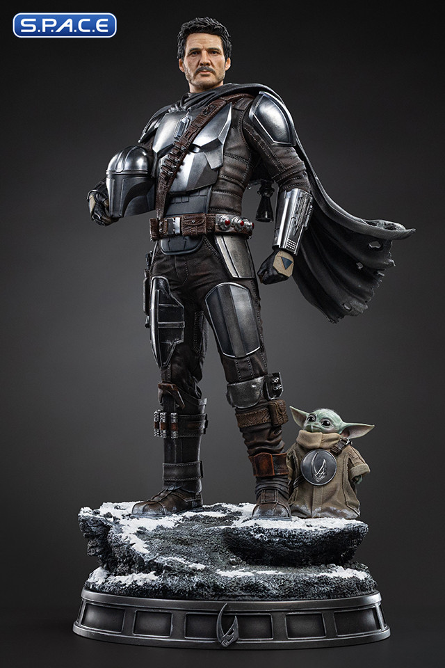 1/4 Scale The Mandalorian and Grogu Legacy Replica Statue (Star Wars: The Mandalorian and Grogu)