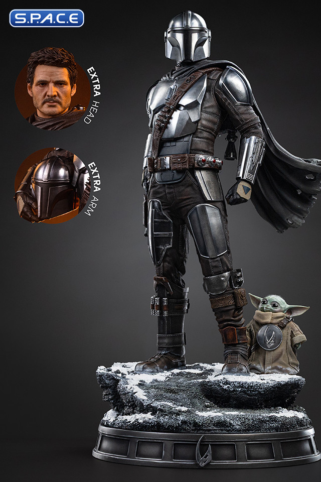 1/4 Scale The Mandalorian and Grogu Legacy Replica Statue (Star Wars: The Mandalorian and Grogu)